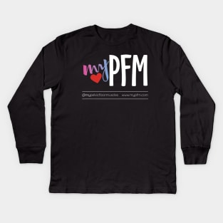 myPFM Large Logo Kids Long Sleeve T-Shirt